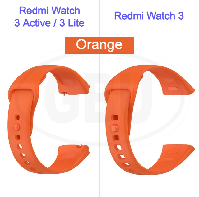 Xiaomi Redmi Watch 3 Active /  Redmi Watch 3 Smart Watch Soft Silicone Replacement Strap Band