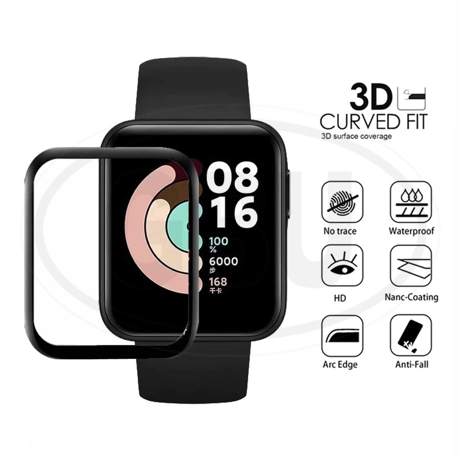 Xiaomi Redmi Watch 2 Lite / Redmi Watch 2 / Mi Watch Lite / Redmi Watch 3D Full Cover Screen Protector