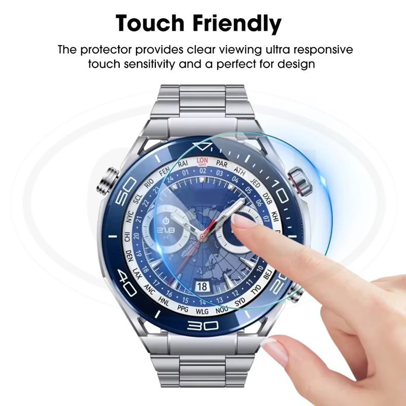 [2pcs] Huawei Watch Ultimate Screen Protector HD Tempered Glass