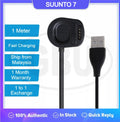 Suunto 7 Charger Charging Cable USB Cable Magnetic Cradle Dock