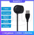 Suunto 7 Charger Charging Cable USB Cable Magnetic Cradle Dock