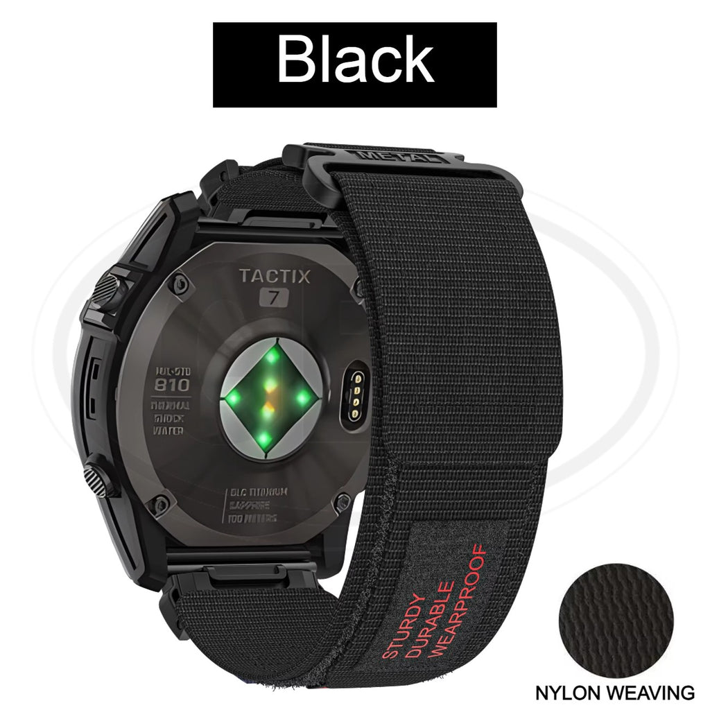 Garmin Tactix 8 Amoled / Tactix 8 Solar / Tactix 7 Pro / Tactix Delta Solar QuickFit Tali Watch Strap - 26mm