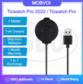 Mobvoi Ticwatch Pro 2020 / Ticwatch Pro USB Charging Cable Charger Charging Dock Cradle - High Quality