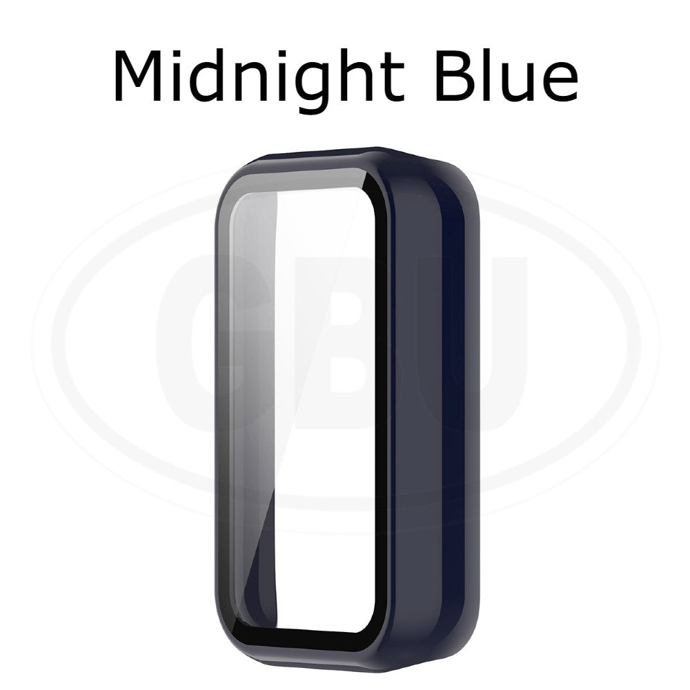 Compatible with Amazfit Band 7 Sarung Full Built-in Tempered Glass Cover (NOT ORIGINAL)