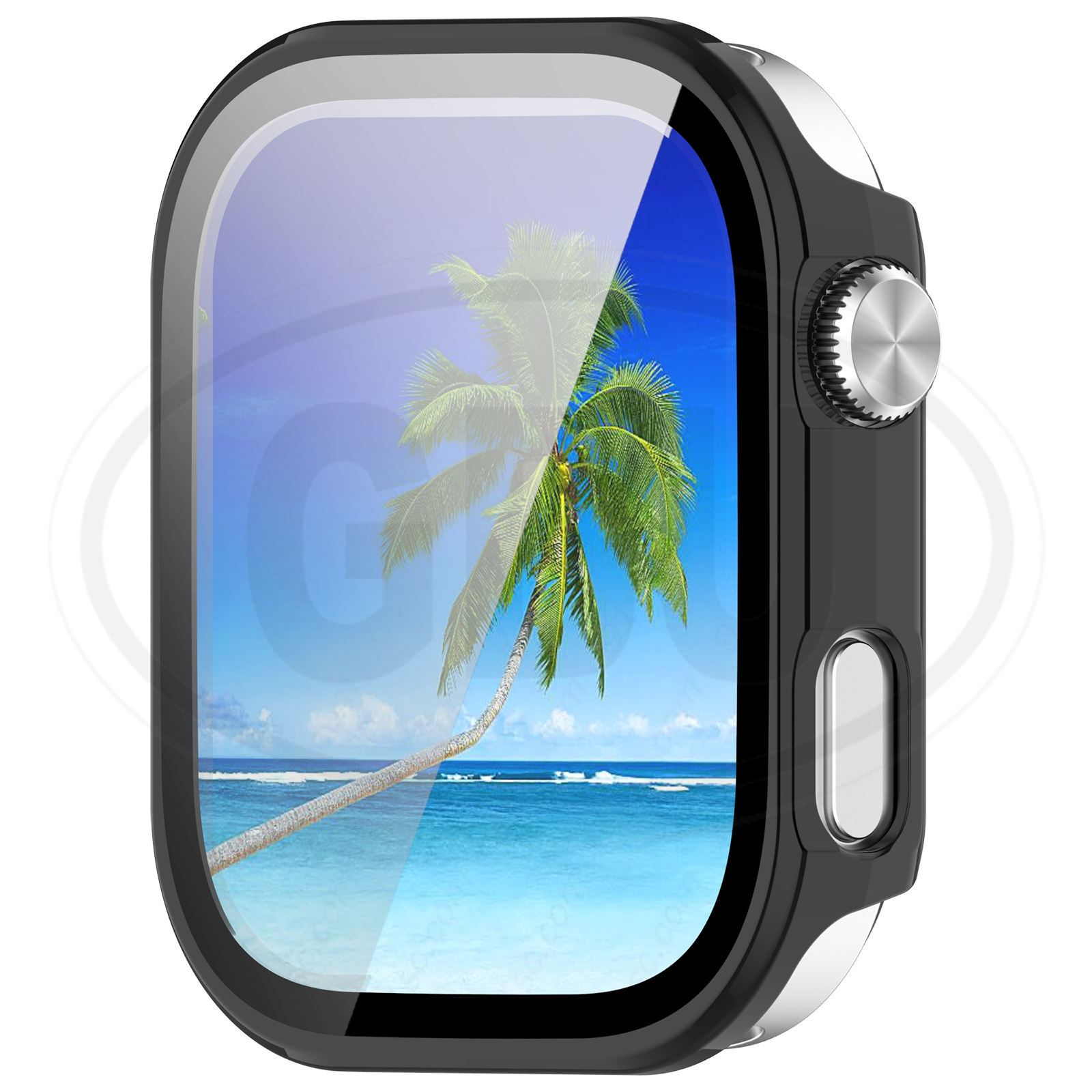 Redmi Watch 6 Sarung Full Built-in Tempered Glass Cover / Sarung Half Silikon - No Screen