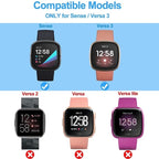 Fitbit Versa 4 / Versa 3 Charger USB Charging Cable Dock Cradle Station [High Quality]