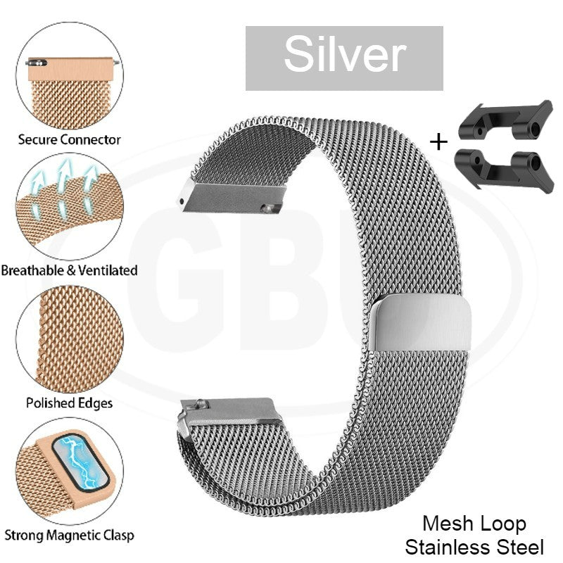 Compatible with Amazfit TRex / T-Rex Pro / T-Rex / TRex Pro Soft Silicone Strap Band  - A1919 / A1918-22mm (NOT ORIGINAL)
