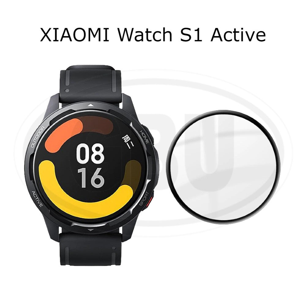 [2pcs] Xiaomi Watch S1 Active / Watch S1 3D Full Cover Screen Protector - Full Screen