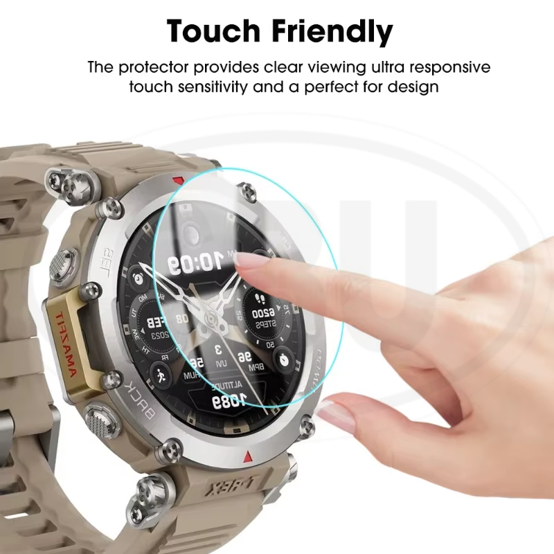 [2pcs] Amazfit T-Rex Ultra / Trex Ultra Watch Screen Protector HD Tempered Glass