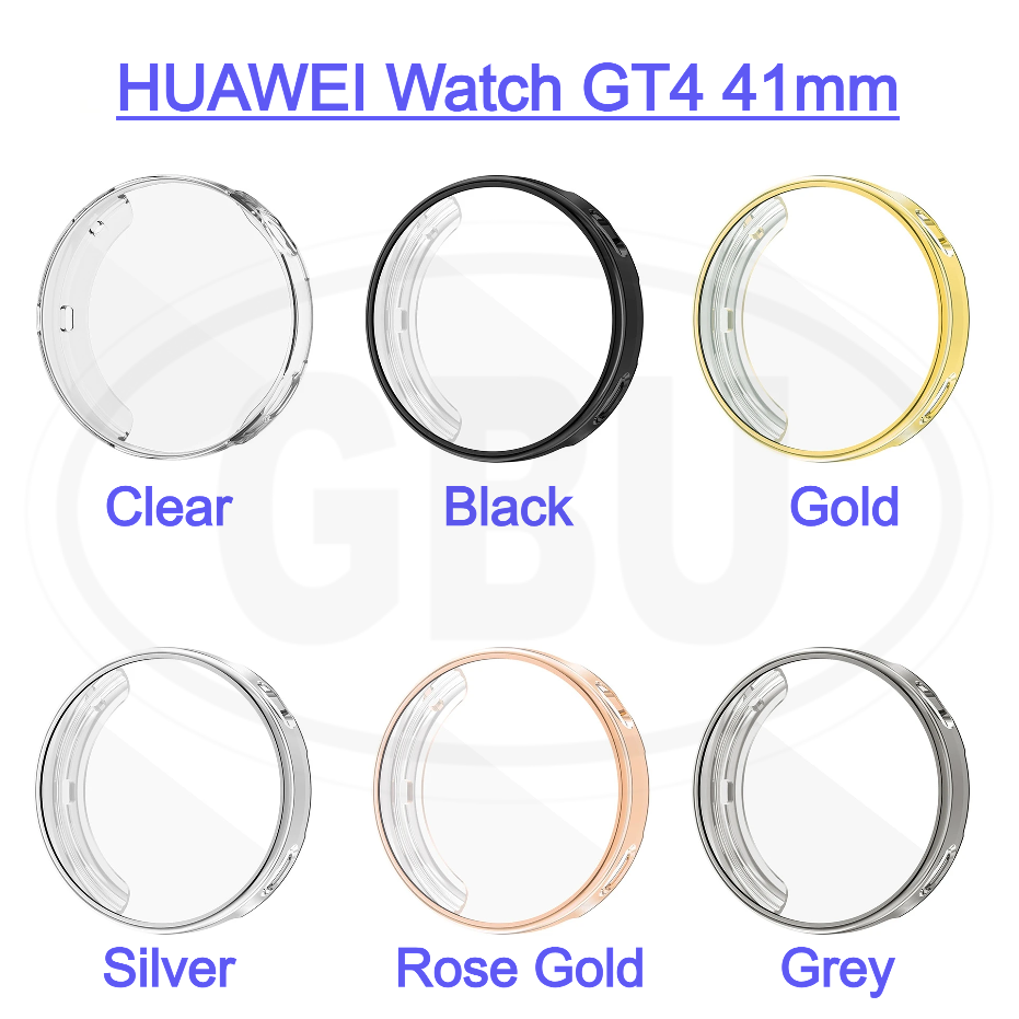 Huawei GT4 46mm / GT4 41mm / GT 4 46mm / GT 4 41mm TPU Full Cover Protector Case