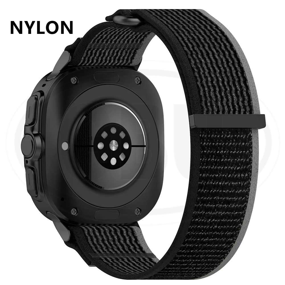 Samsung Galaxy Watch Ultra 2 / Samsung Ultra Watch Nylon Tali Silikon Lembut / Watch Strap (High Quality)