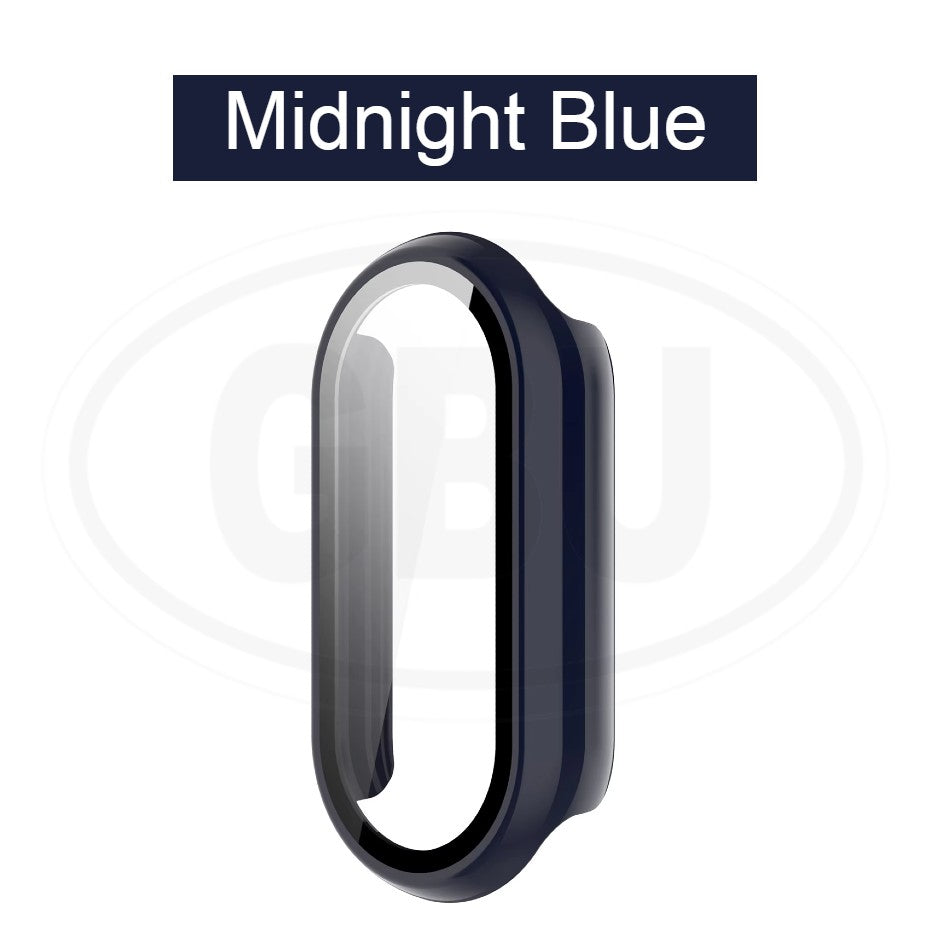 Xiaomi Smart Band 9 / Mi Band 9 Full Cover Case 2-in-1 with Tempered Glass Protector Screen