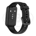 Huawei Band 7 / Huawei Band7 Smart Watch Soft Silicone Replacement Strap Band - Full Color Buckle
