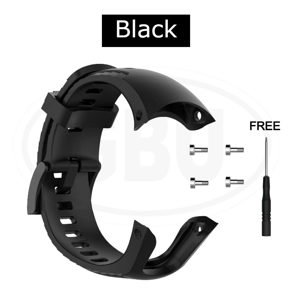 Suunto 5 Smartwatch Tali Silikon Lembut / Watch Strap (High Quality)