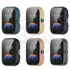 Amazfit Bip 3 / Bip 3 Pro 2-in-1 Full Cover Case with Tempered Glass Protector Screen