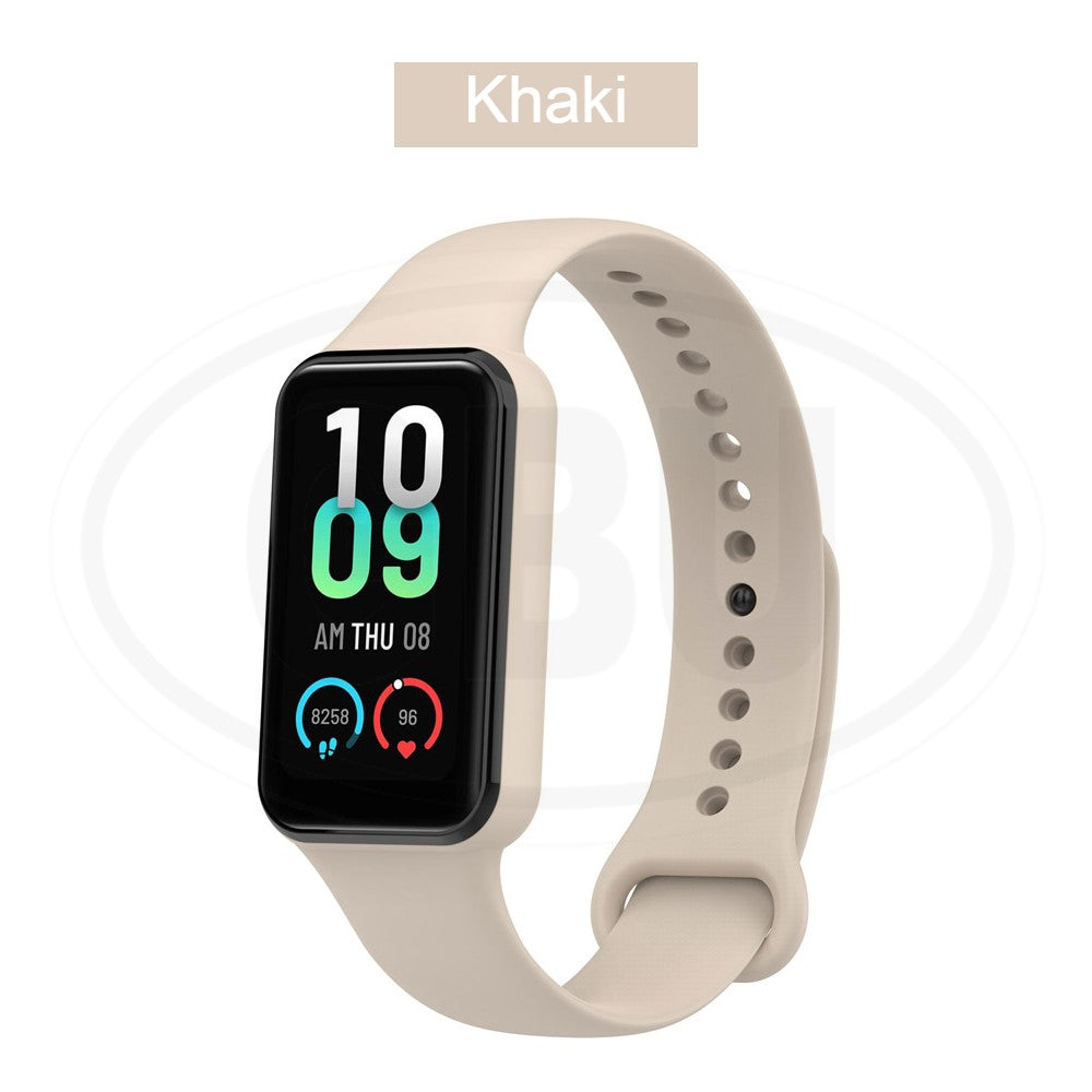 Compatible with Amazfit Band 7 / Band7 Smart Watch Soft Silicone Replacement Strap Band (NOT ORIGINAL)