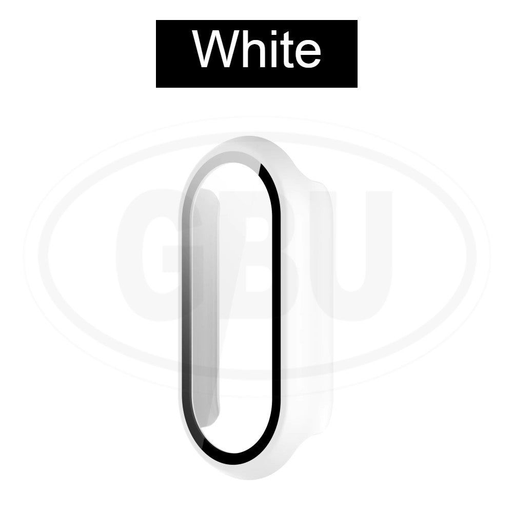 Xiaomi Smart Band 8 / Xiaomi Smart Band 10 / Mi Band 8 / Mi Band 10 Sarung Full Built-in Tempered Glass Cover