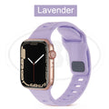 Compatible with Apple Watch Band Ultra 2 49/45/44/42/41/40/38mm Soft Silicone Sport Bracelet strap band - iWatch Series Ultra SE 9/8/7/6/5/4/3/2/1 (NOT ORIGINAL)