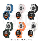 Coros Pace 2 Full Cover Case with Tempered Glass Protector  / Silicone Half Cover Protector Case - No Screen