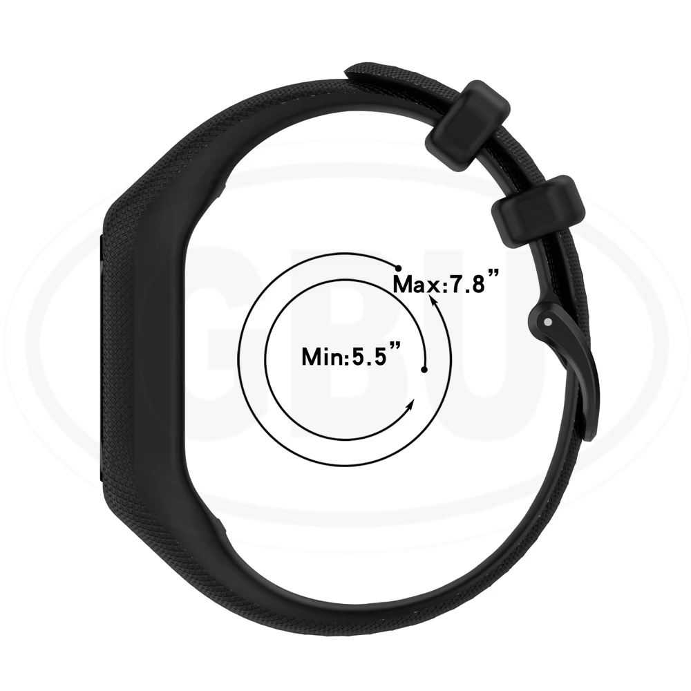 Garmin Vivosmart 5 / Vivosmart 5 Soft Silicone Replacement Strap Band