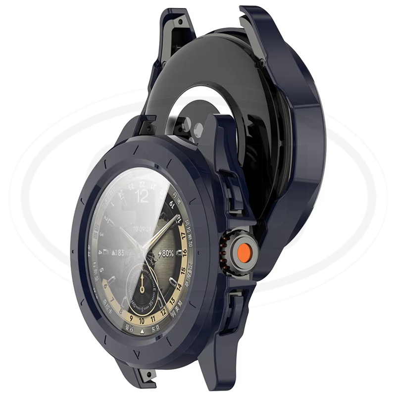 Xiaomi Watch S4 Sport / Mi S4 Sport Full Cover Case with Tempered Glass Protector Screen - 2-in-1 Cover