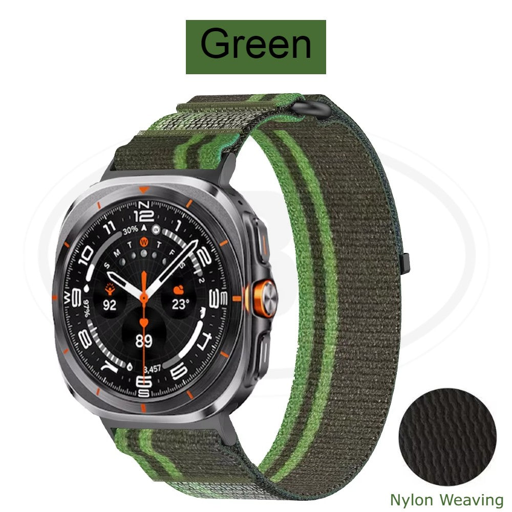 Samsung Galaxy Watch Ultra 2 / Samsung Ultra Watch Nylon Tali Silikon Lembut / Watch Strap (High Quality)