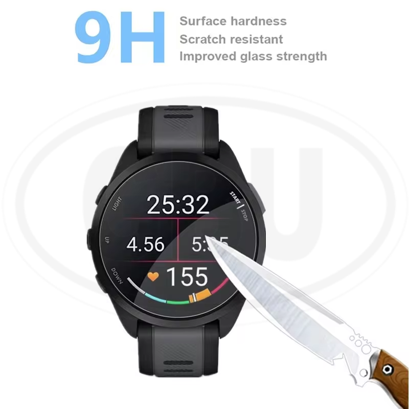 [2pcs] Garmin Forerunner 165 Music / Forerunner 165 / FR165 Screen Protector HD Tempered Glass