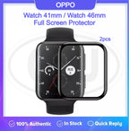 [2pcs] OPPO Watch 46mm / OPPO Watch 41mm 3D Full Cover Screen Protector - Full Screen
