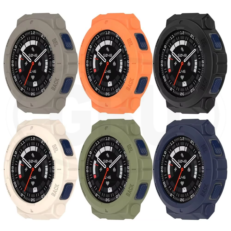 Amazfit Active Edge TPU Half Cover Protector Case - No Screen