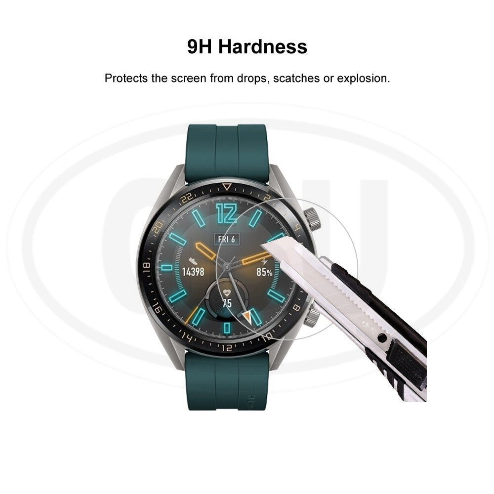 [2pcs] Huawei GT 42mm / GT 46mm / GT2 42mm / GT2 46mm Screen Protector HD Tempered Glass