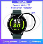 [2pcs] Realme Watch T1/ Realme T1 3D Full Cover Screen Protector - Full Screen