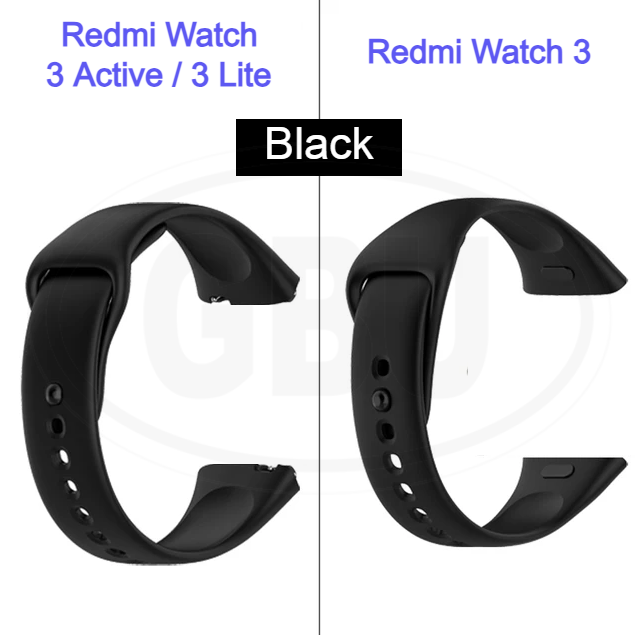 Xiaomi Redmi Watch 3 Active /  Redmi Watch 3 Smart Watch Soft Silicone Replacement Strap Band