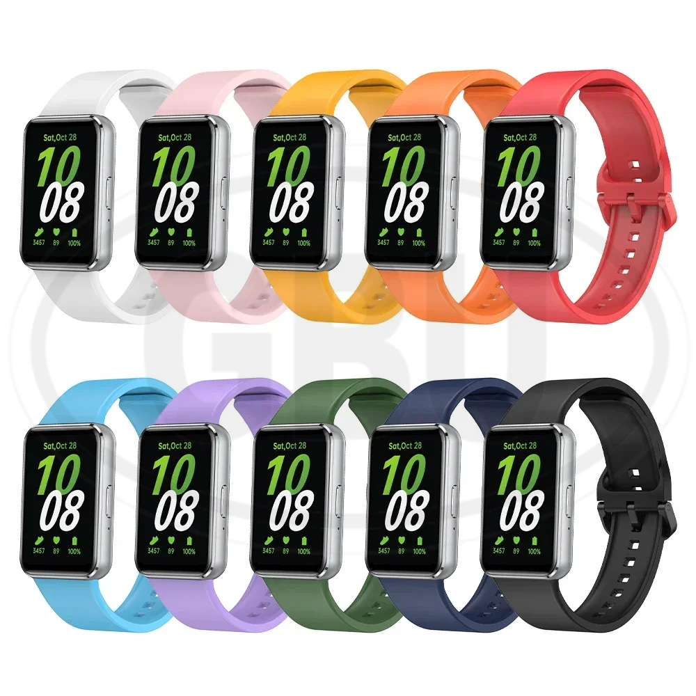 Samsung Galaxy Fit 3 / SM-R390 / Galaxy Fit3 / R390 / Smart Watch Silicone Sport Replacement Strap Band