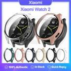 Xiaomi Watch 2 / Mi Watch 2 Full Cover Case with Tempered Glass Protector Screen - 2-in-1 TPU Cover