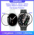 [2pcs] Samsung Galaxy Watch 8 40mm / Samsung 8 44mm / Samsung 8 Classic 3D Full Cover Screen Protector - Full Screen
