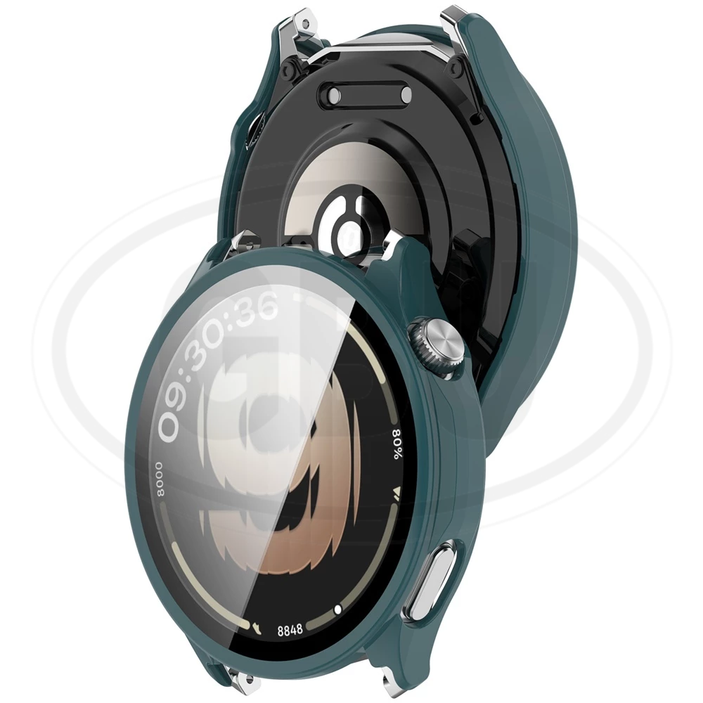 OPPO Watch S Sarung Full Built-in Tempered Glass Cover