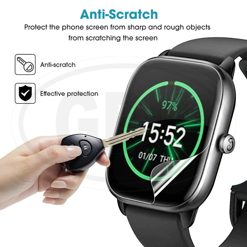 [2pcs] Amazfit GTS 4 / GTS 4 Mini / GTS4 Hydrogel Watch Screen Protector