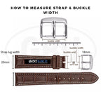 Watch Buckle Strap Buckles 18mm 20mm 22mm Watch Band Strap Pin Buckles - Elegant Design 304L Stainless Steel