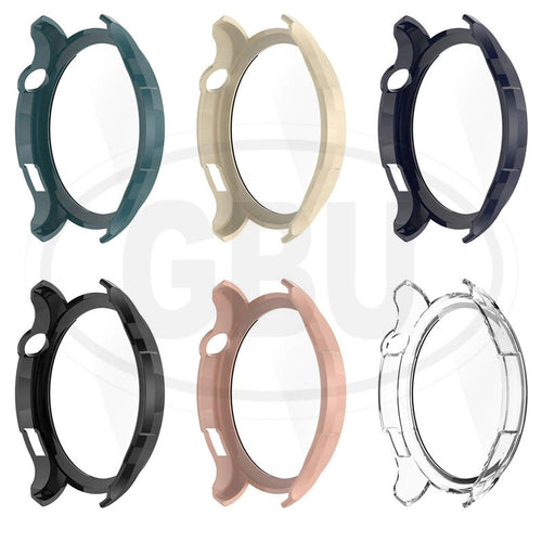 Amazfit GTR 4 / GTR4 2-in-1 Full Cover Case with Tempered Glass Protector Screen