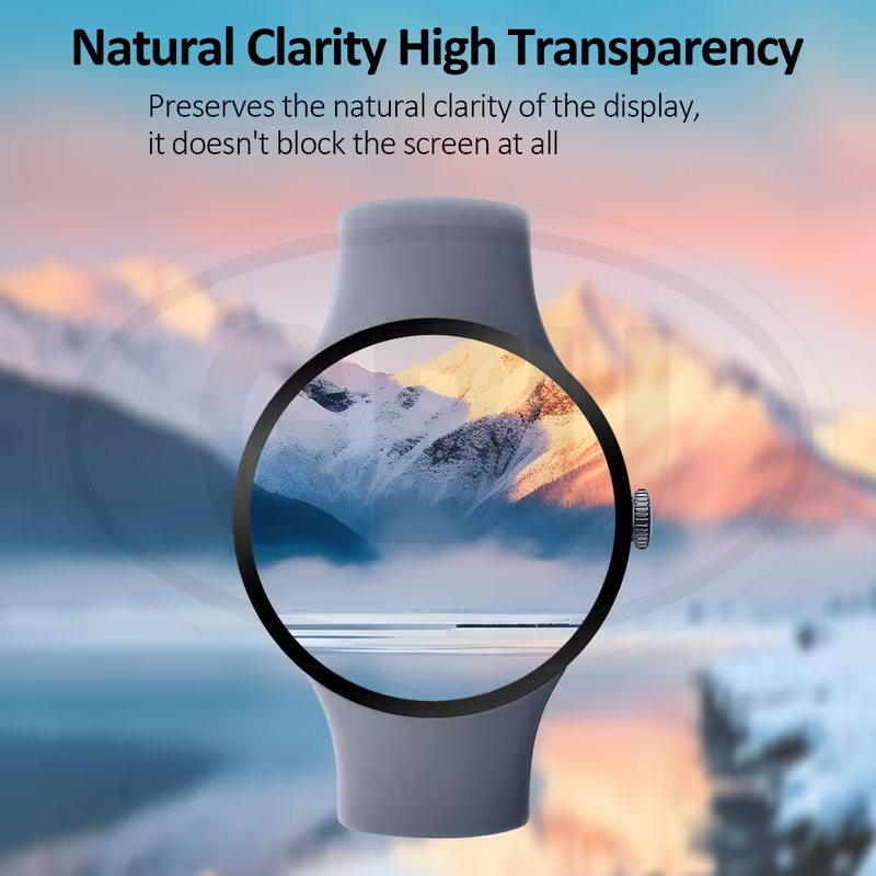 [2pcs] Google Pixel Watch 4 45mm / Google Pixel Watch 4 41mm 3D Full Cover Screen Protector - Full Screen