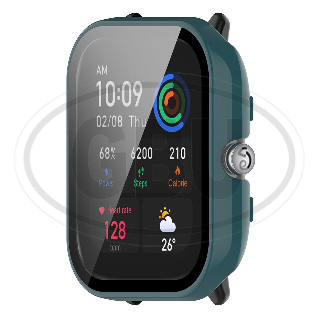 Amazfit GTS 4 Mini / GTS 4 / GTS4 Mini / GTS4 2-in-1 Full Cover Case with Tempered Glass Protector Screen