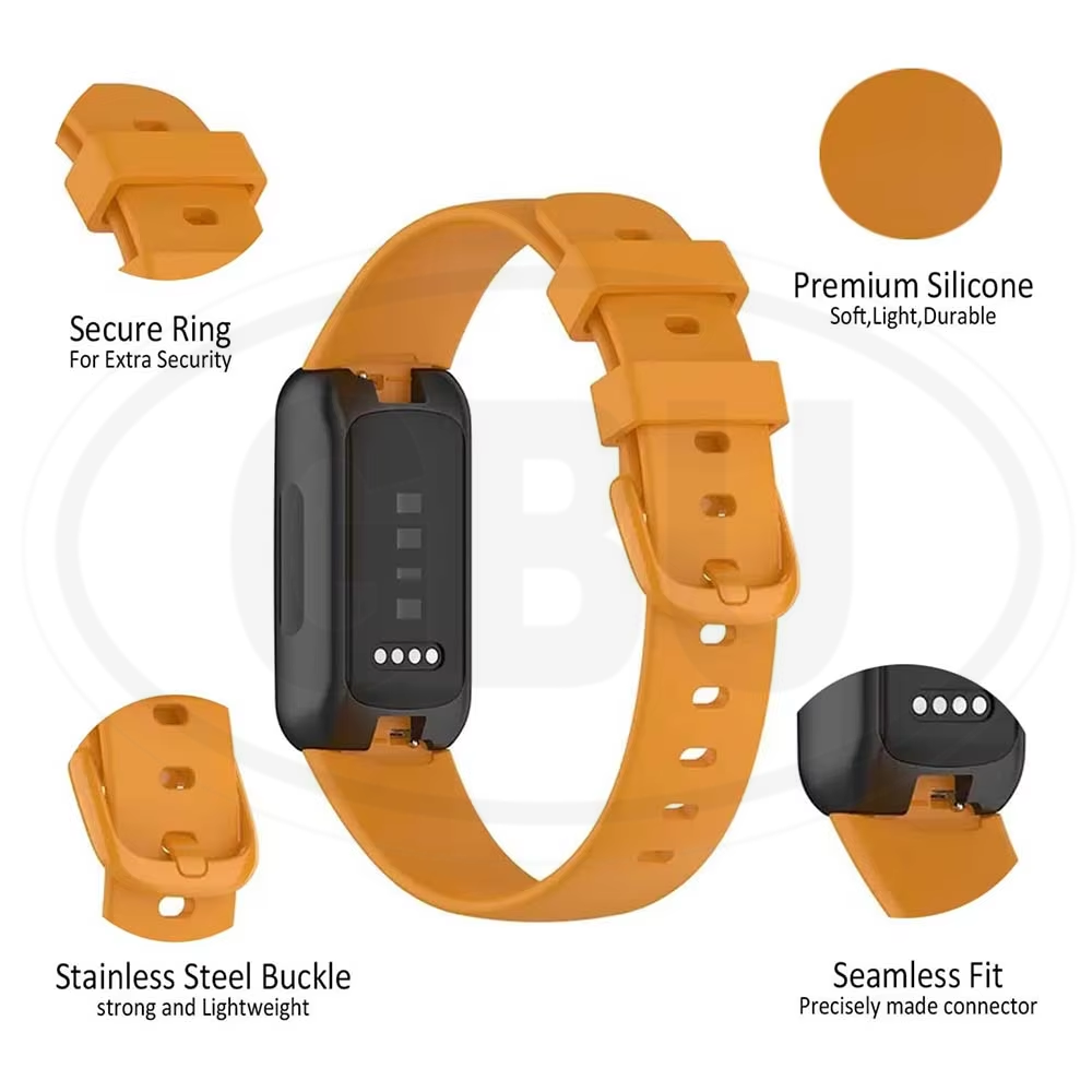 Fitbit Inspire 3 Smart Watch Soft Silicone Replacement Band Strap - Small size