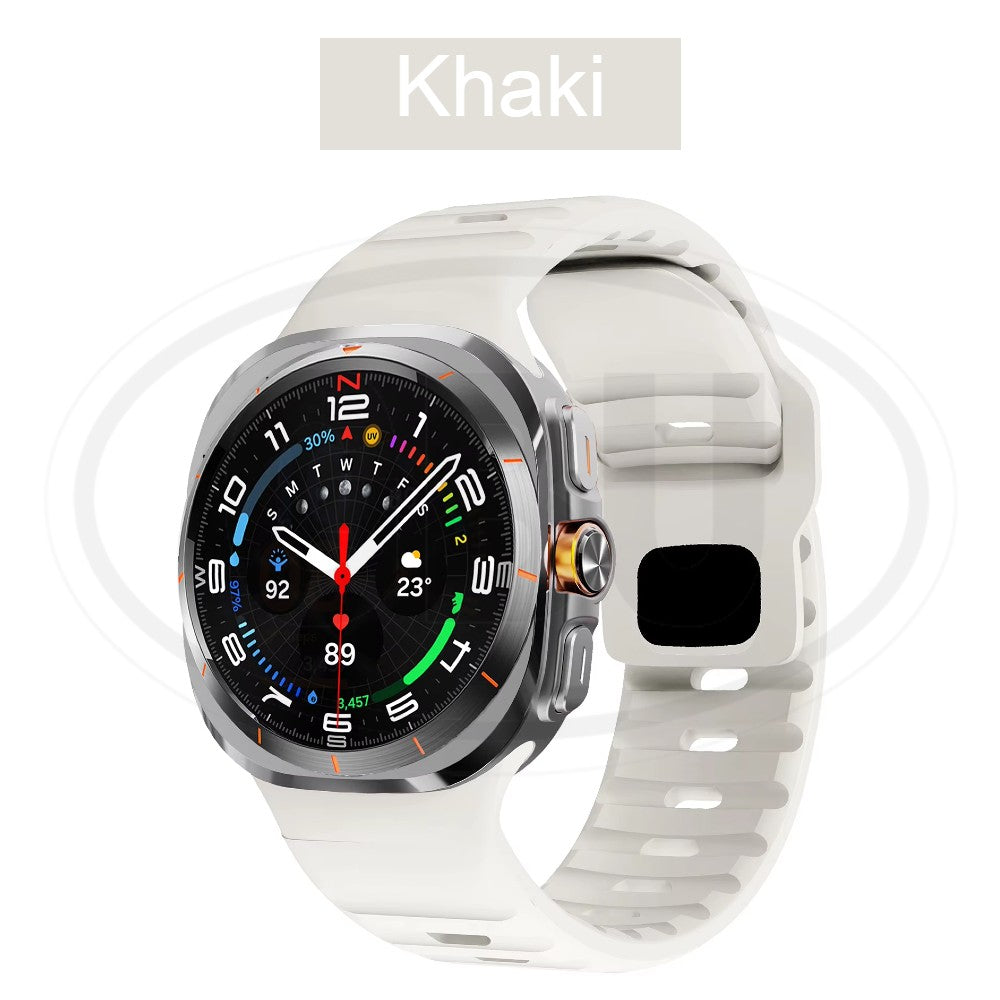 Samsung Galaxy Watch Ultra 2 / Samsung Ultra Watch Nylon Tali Silikon Lembut / Watch Strap (High Quality)
