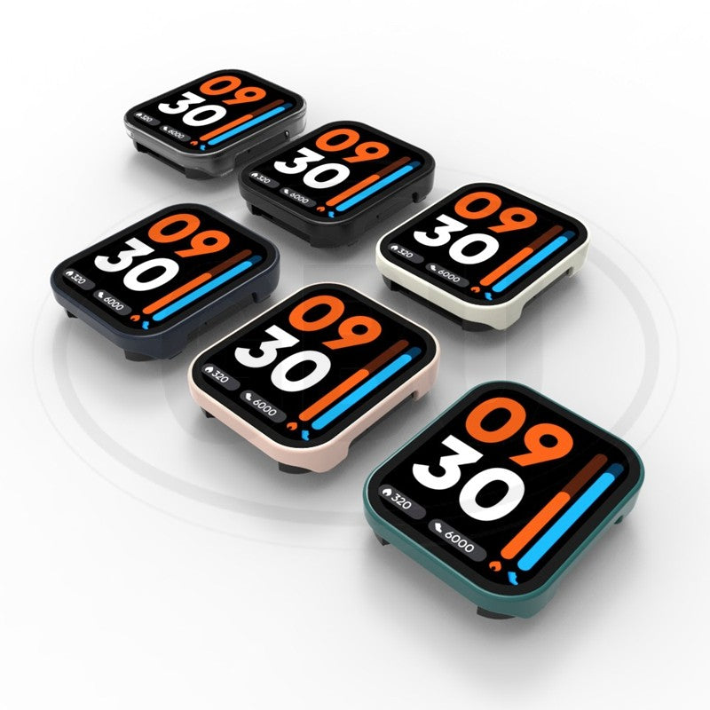 Realme Watch 3 / Realme Watch 3 Pro 2-in-1 Full Cover Case with Tempered Glass Protector Screen
