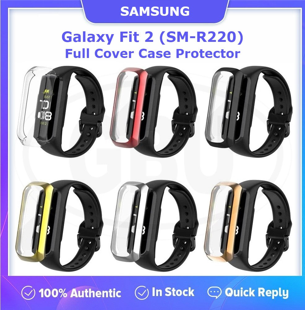 Samsung Galaxy Fit 2 / Fit2 / SM-R220 / R220 TPU Full Protector Cover Case