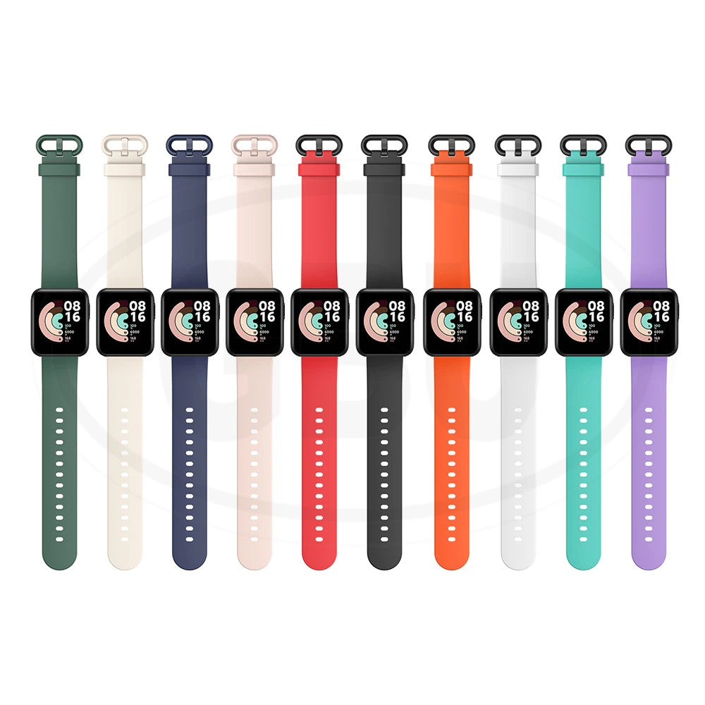 Compatible with Xiaomi Redmi Watch 2 lite / Redmi Watch 2 / Redmi Watch Smartwatch Tali Silikon Lembut / Watch Strap High Quality (NOT ORIGINAL)