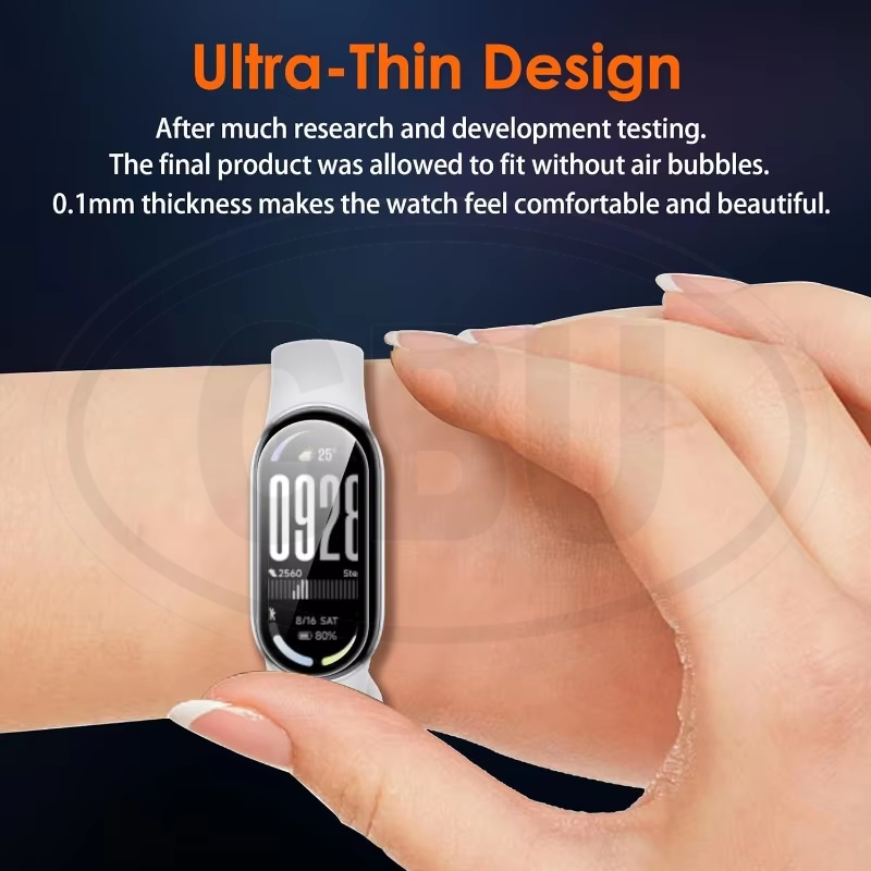 < 2pcs > Xiaomi Band 9 / Band 10 3D Full Cover Screen Protector - Full Screen