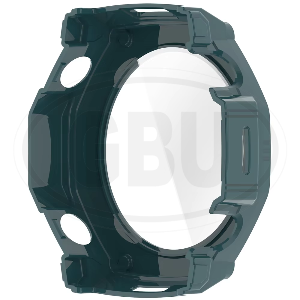 Amazfit T-Rex Ultra 2 Sarung Full Built-in Tempered Glass Cover / Sarung Half Silikon - No Screen