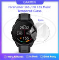 [2pcs] Garmin Forerunner 165 Music / Forerunner 165 / FR165 Screen Protector HD Tempered Glass