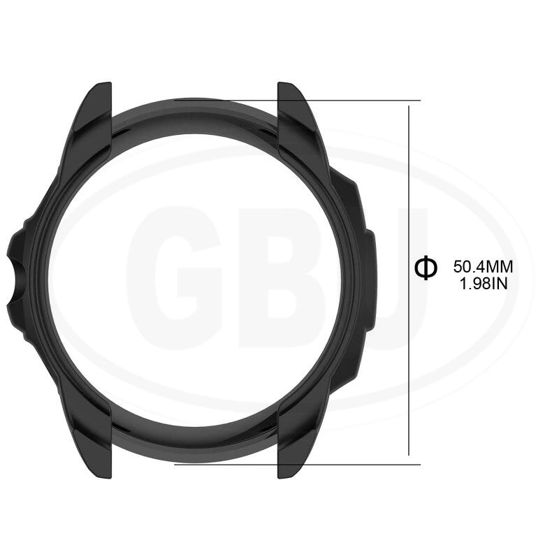 Garmin Forerunner 955 / FR955 TPU Half Cover Protector Case - No Screen